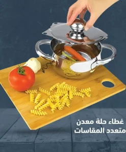⁦غطاء حلة معدن متعدد المقاسات⁩ - الصورة ⁦5⁩