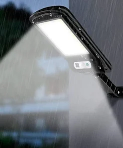 ⁦كشاف طاقة شمسية 8 لمبات LED  خارجي مقاوم للماء⁩ - الصورة ⁦5⁩
