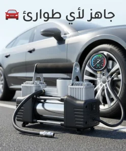 عرض كمبروسر الجمل 2 بستم + مكنسة كهربائية لاسلكية للسيارة - الصورة 6