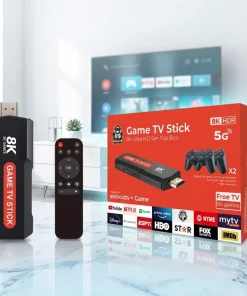 ⁦جهاز وعصا ألعاب فيديو مطور 8K 5G (+30,000 لعبة ريترو)⁩ - الصورة ⁦5⁩