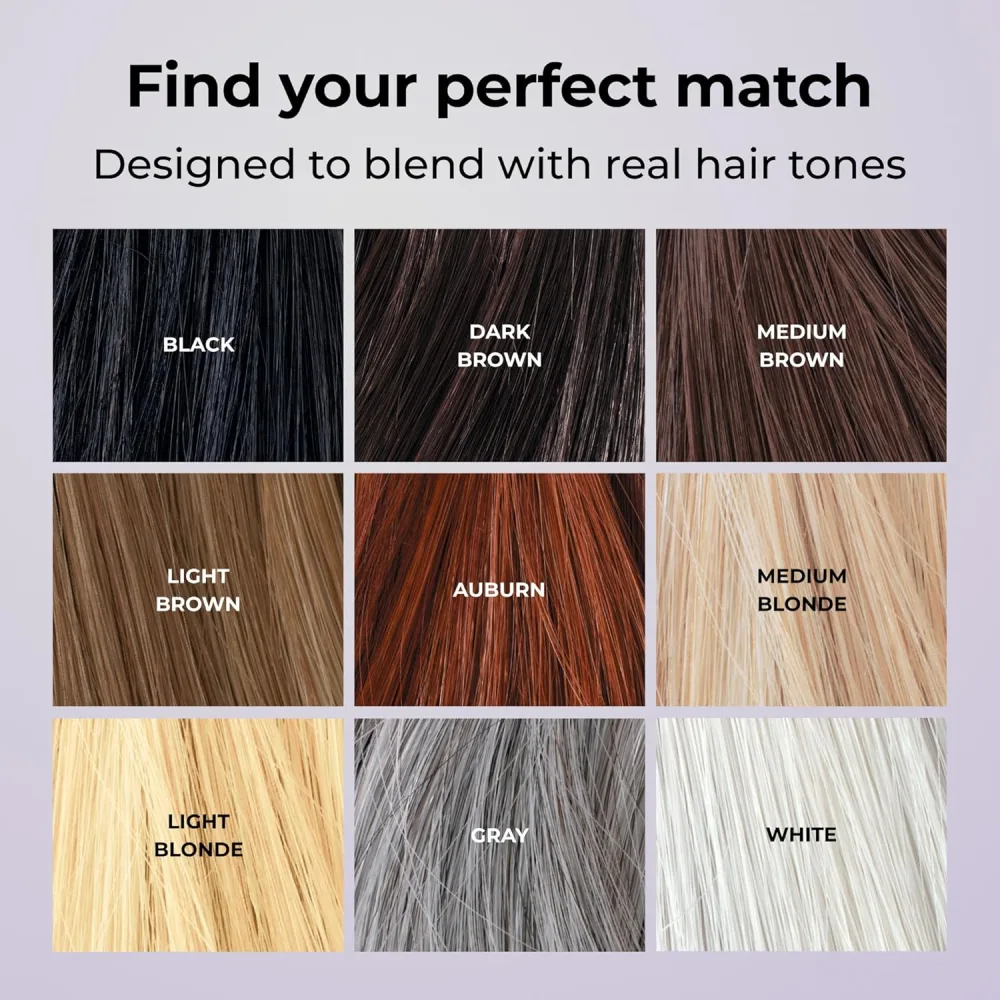 Toppik Hair لفراغات الشعر (اللون اسود) - الصورة 9